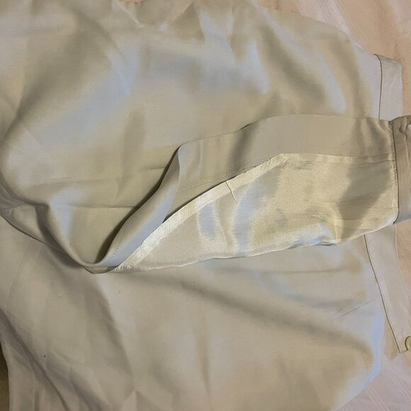 Vintage Benetton wrap skirt cream colour Ladies small - Picture 4 of 5